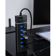 7 Port Usb 3.0 Hub 5gbps Veri Aktarım Uczzokm307-5