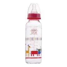 Bebedor Cam Biberon Sl 250 ML Kırmızı