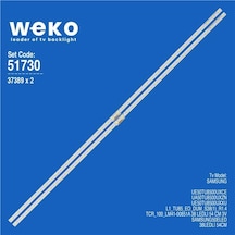 Samsung Uyumlu  Ua50tu8500uxzn 50'' 2 Adet Tv Led Bar Tvnizin İçindeki Led Barla Aynısı Olduğunu Görmeden Almayınız. Led Bar Ürünlerinde Paket Açıldığında İade Kabul Edilmemektedir.