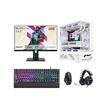 Dragos DRX7703 R5-5600 32 GB 1 TB NVMe SSD 16 GB RTX5060Ti 24.5" Free Dos Masaüstü Oyuncu Bilgisayarı