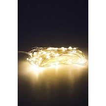 10mt Peri Günışığı 100 Led Pilli Noel Parti Yılbaşı Ağaç Dekor Aydınlatma Lamba Animasyonlu Süsleme