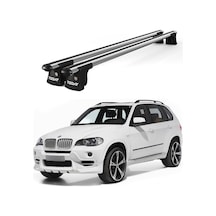 Trio-ı Bmw X5 E70 2008-2013 Uyumlu Kilitli Ara Atkı 135cm Port Bagaj Tavan Barı