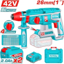 Total TRHLI422682E 42v Li-Ion Akülü Kömürsüz Kırıcı Delici