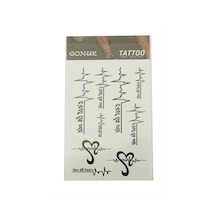 İmzalı Tattoo Dövme Sticker
