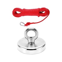 Dünya Magnet D48 Magnet Fishing 20mt Halatlı Neodyum Pot Mıknatıs Seti