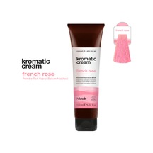 Nook Kromatic Cream French Rose Pembe Ton Yapıcı Işıltı Veren Saç Maskesi 150ml-pastel Pembe Saç Cilası