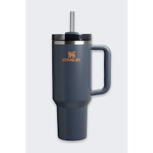 Stanley Quencher Pipetli Termos Bardak, Lacivert Twilight , 1.18 Çok Renkli
