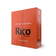 Rico Rıa1025 Orange Box Soprano Saksafon Kamışı No: 2.5 Orta Seviye/eğitim - 10'lu Paket Standart Kesim, Kolay Çalım Ve Kararlı Ton Yapısı
