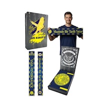 Fenerium Unısex Yaşa Fenerbahçe Şal Uv Kutu Sarı - Lacivert
