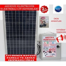 Elektrikli Çit Ayı Domuz Kovucu Sirenli Kısa Devre Uyarılı 50..