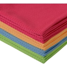 Premium Mikrofiber Cam Bezi, Baklava Desen,%100 Mikrofiber, 40x40 Cm, Yıkama Ve Kurulama Bezi 1 Adet 0