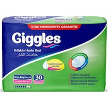 Giggles Bağlamalı Yetişkin Hasta Bezi M 30'Lu