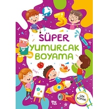 Süper Yumurcak Boyama Kitabı - Qhdh-717157