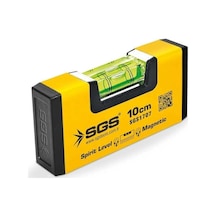 Mey İthalat Sgs 1707 Mıknatıslı Su Terazisi 10 Cm 2 M - 3 M - 5 M