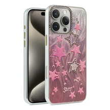 Apple Uyumlu iPhone 16 Pro Kılıf Blade Aynalı Desenli Kapak - Desen 7 0.2M-Çok Renkli