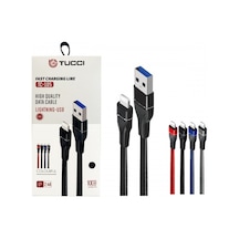 PLATOON TC-105 2.4 AMPER USB-İOS Şarj Kablosu 1 Metre