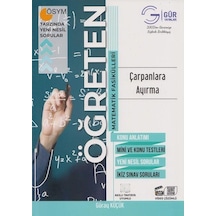 Çarpanlara Ayırma Gür Yayınları