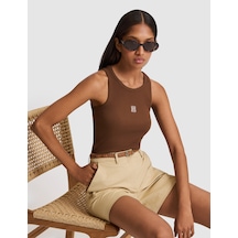 Pierre Cardin Kadın Kahverengi Bluz Örme 50324133-vr029