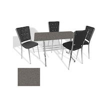 Japon - Kapitoneli Masa Takımı - 70x120 Werzalit, Wermodin Ve Allzalit Tabla - Twister - Siyah Çok Renkli Japon - Kapitoneli Masa Takımı - 70x120 Werzalit, Wermodin Ve Allzalit Tabla - Twister - Siyah Çok Renkli