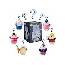 Pudgy Penguins Anahtarlık Klipsi Sürpriz Paket Mavi