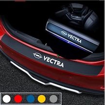 Opel Vectra Için Karbon Bagaj Ve Kapı Eşiği Sticker Seti