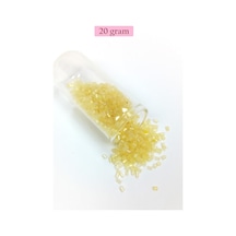 Kesme Cam Boncuk 2mm - 20 Gram - Şeffaf Sarı -bnc303