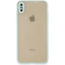 Apple Uyumlu iPhone X Kılıf Montreal Silikon Kapak - Turkuaz Turkuaz