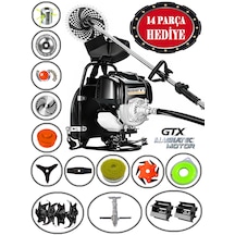 Eisenn German Black EIS RTX14 Pro Sırt Tırpan + Akrobat Çapalama + Toprak Eşeleme 14 Parça Full Set