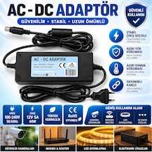 12v 5a 60w Ac Dc Adaptör 220v Girişli Güç Kaynağı