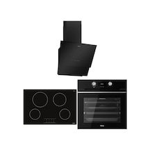 Teka HLB 8416 Airfry Fırın - TB 770 BK - TVT 60.1 BK Siyah Ankastre Set