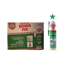 24 Adet 310 Ml Somafix Beyaz Express Montaj Yapıştırıcı Beyaz