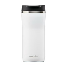 Aladdin Mocca Thermavac Leak Lock Çelik Termos Bardak Matarası Beyaz 0.35 L