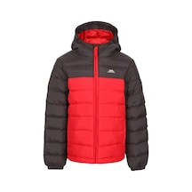 Trespass Trespass Oskar B - Kids Padded Unisex Çocuk Kırmızı Outdoor Ceketi Red Kırmızı