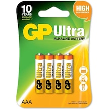 Gp Lr03 1.5v Ultra Alkalin Aaa İnce Kalem Pil 4'lü