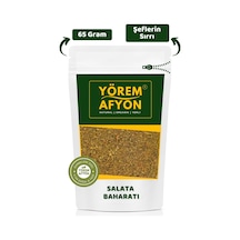 Yörem Afyon Sağlıklı Sofraların Vazgeçilmezi Şef Tariflerin Sırrı Salata Baharatı Karışımı 65gr.