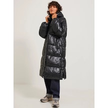 Jjxx Kapüşonlu Şişme Siyah Kadın Mont 12236546 001