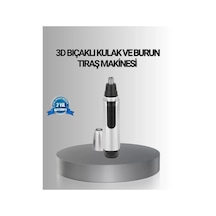 Kişisel Burun Ve Kulak Tıraş Makinesi 3d Kavisli Bıçak Ve Kompakt Tasarım Diğer