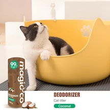 Hindistan Cevizli Kedi Kumu Koku Giderici 400 G Diğer