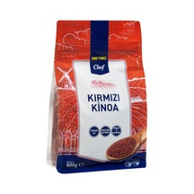 Metro Chef Kırmızı Kinoa 500 G - Yüksek Lifli, Glutensiz, Protein Kaynağı 2'li Ekonomik Paket - Tarı