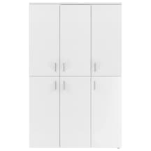 Keila Ayakkabılık - Çok Amaçlı Dolap - Kiler Dolabı - Beyaz - 120 Cm Beyaz