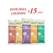 Wooc Lollipop Kedi Ödül Maması 1,4 Gr 15 Adet