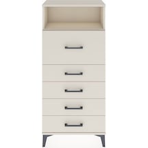 Hyperion Dolap Tek Raflı 5 Çekmeceli 60x44x134 Aytaşı-aytaşı Aytaşı