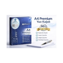 A4 Kağıt 90 Gr 100 Adet Premium Yazıcı Ve Kalem Uyumlu Ofis Kağıdı Diğer