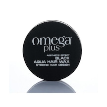 Omega Plus Black Aqua Hair Wax 4 Strong 150 ML