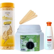Arcade Filmwax Boncuklu Sir El Ağda 400 Gr Natural Ağda Isıtıcılı
