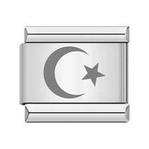 Kişiye Özel Ek Uzatma İtalyan Charm Çelik Bileklik Charmı Scb31 001