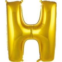 Ikm Harf Balon Altın-H 1 Adet