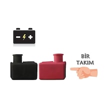 Bir Takım Akü Kutup Başı Koruma Lastiği + - Muhafaza Kapak
