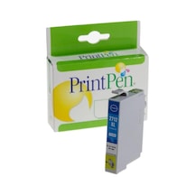 Epson T27xl C13t27124012 Cyan Yüksek Kapasite 14ml. Muadil Mürekkep Kartuşu
