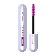 Maybellıne Falsies Surreal Maskara Salon Benzeri Uzatma, +%36 Daha Fazla Uzunluk Sağlar, X10 Hacim, Hibrit Elyaf Teknolojisi, Helix Fırça 00